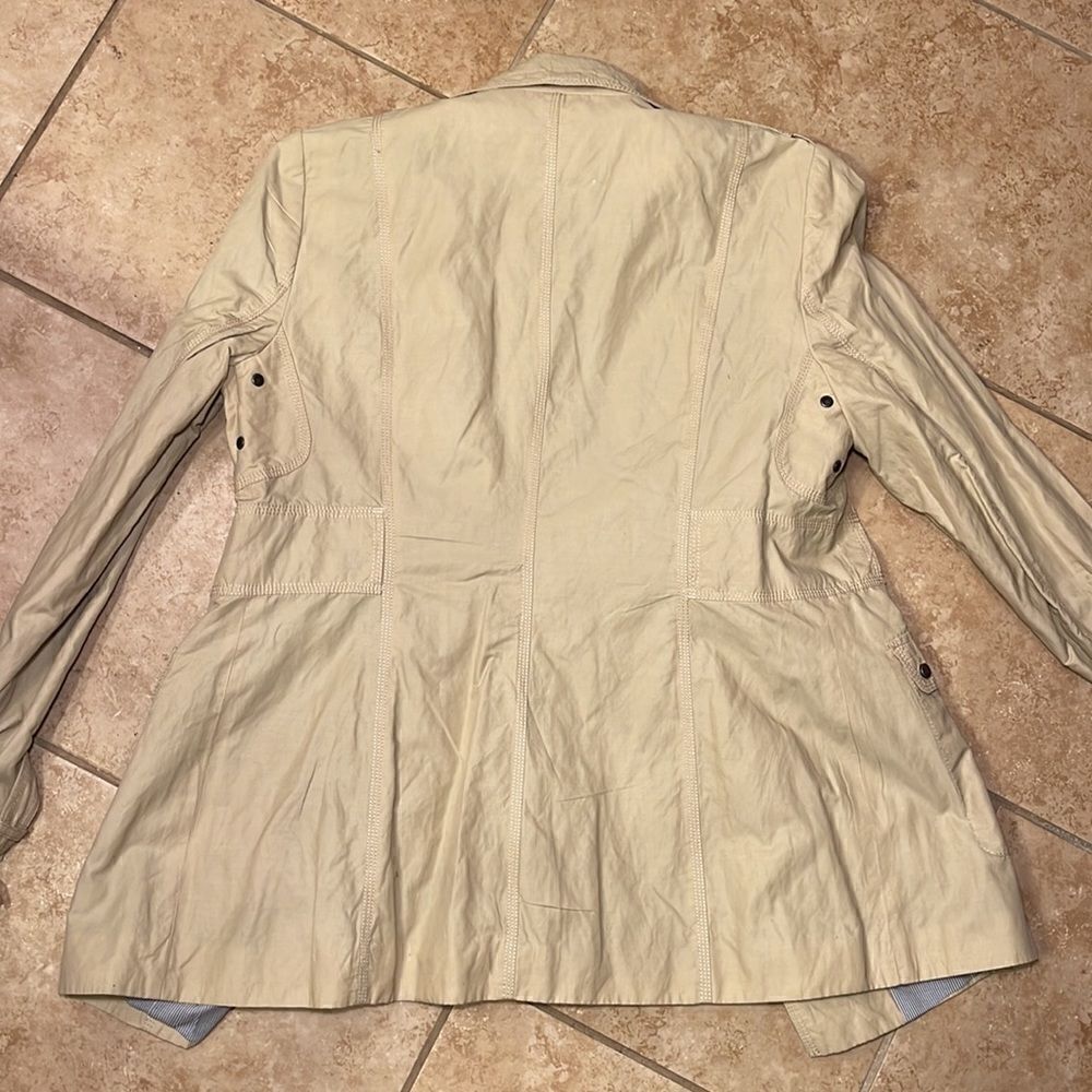 Cream Safari style jacket - Picture 5 of 6